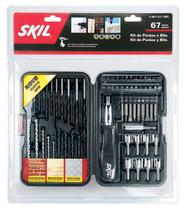 Kit de Bits Brocas e Soquetes C/ 67 Peças - Skil