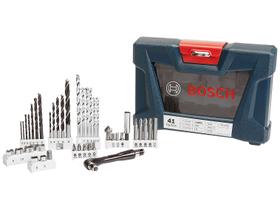 Kit de Bits Brocas Soquetes V Line 41pçs Bosch 2607017396