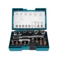 Kit de Bits e Soquetes 21 Peças Makita B-54081