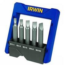 Kit de Bits Pontas Fenda 5 peças - Irwin