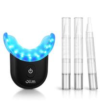 Kit de Blanqueamiento Dental OLLM 35% Peróxido de Carbamida con Luz LED