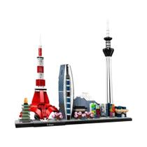 Kit De Blocos De Construção Colecionáveis Para Adultos - Modelos De Arquitetura Skylines LEGP