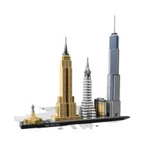 Kit De Blocos De Construção Colecionáveis Para Adultos - Modelos De Arquitetura Skylines LEGP