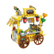 Kit de Blocos de Construção DIY - Arquitetura, Filme Clássico e Vista de Rua para Meninas