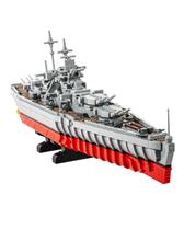 Kit de blocos de construção DovOb Military Class Bismarck War Ship Kit de blocos de construção DovOb Military Class Bismarck War Ship