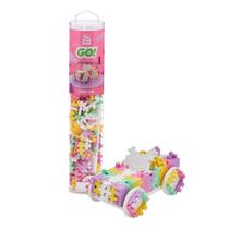 Kit de Blocos de Construção PLUS PLUS Color Cars Tube para Crianças