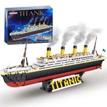 Kit de Blocos de Construção Riceblock Titanic - 1333 Peças