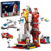 Kit de Blocos de Montar APENGBAOL Plataforma de Lançamento do Ônibus Espacial 1059 Peças