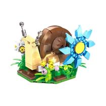 Kit De Blocos De Montar De Animais Fofos Para Meninas: Insetos, Borboletas, Mantis, Abelhas,