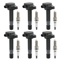Kit de Bobinas de Ignição e Velas de Ignição DICMIC V6 3.5L 6 unidades