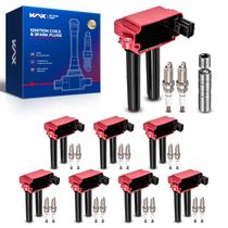 Kit de Bobinas de Ignição e Velas de Irídio KAX 8 Peças e 16 Peças para 5.7 Hemi Kit de Bobinas de Ignição e Velas de Irídio KAX 8 Peças e 16 Peças para 5.7 Hemi