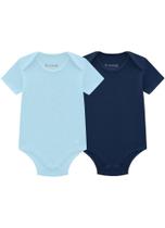 Kit de bodies bebê unissex com cor lisa Brandili Baby-Multicolor Kit de bodies bebê unissex com cor lisa Brandili Baby-Multicolor