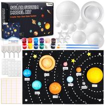 Kit de bolas de espuma do sistema solar Pllieay 63PCS com pigmentos coloridos