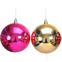 Kit De Bolas De Natal Color 7CM Para Árvore Natalina - Bolinhas Lisas Pendentes Decoração