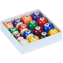 Kit De Bolas De Sinuca e Bilhar Snooker Numeradas 52mm e Branca 54mm - Castela Kit De Bolas De Sinuca e Bilhar Snooker Numeradas 52mm e Branca 54mm - Castela