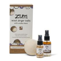 Kit de bolas para secar roupa Indigo Wild Zum com óleo essencial Kit de bolas para secar roupa Indigo Wild Zum com óleo essencial