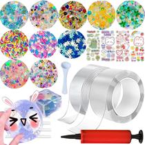 Kit de Bolhas Nano Tape JANESVISSY com Fita Dupla Face