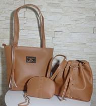 Kit de Bolsa feminina bem versatil