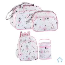 Kit de Bolsa Maternidade Bailarina Saida Bebê Menina