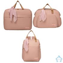 Kit de Bolsa Maternidade Encanto Rose Mix
