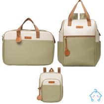 Kit de Bolsa Maternidade Petit Completo Verde