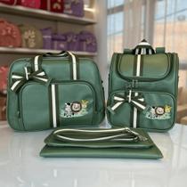Kit de Bolsas Maternidade Premium com Mochila Multiuso (M) para Menina/Menino