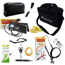 Kit de Bolso da Medicina Completo Apar.De Pressão Esteto