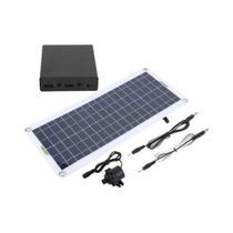 Kit De Bomba De Água Solar Preta 50W 30W 5W DC 12V Baixo Ruído Para Piscina Fonte De Água Externa