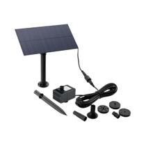Kit De Bomba De Água Solar Preta 50W 30W 5W DC 12V Baixo Ruído Para Piscina Fonte De Água Externa Kit De Bomba De Água Solar Preta 50W 30W 5W DC 12V Baixo Ruído Para Piscina Fonte De Água Externa
