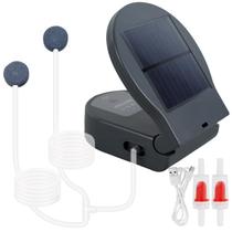 Kit de bomba de ar solar para lago YLMFTNU 5V/1W com mangueira para aquário