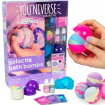 Kit de Bomba de Banho YOUNIVERSE Galactic - Com Moldes - Para Crianças a partir de 6 Anos