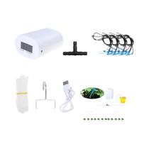 Kit De Bomba De Irrigação Automática Por Gotejamento Com Sistema De Temporizador Para Jardins E