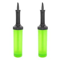 Kit De Bombas Manuais Para Encher Bexigas Balões Aniversários - 2 Peças