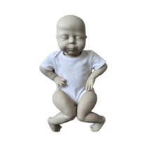 Kit De Boneca Reborn Christopher De 19 Polegadas, Não Pintado, Não Montado, Peças DIY Para Artistas Kit De Boneca Reborn Christopher De 19 Polegadas, Não Pintado, Não Montado, Peças DIY Para Artistas