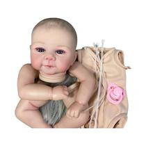 Kit De Boneca Reborn De Vinil Pintado Bebe Juliette De 19 Polegadas DIY Não Montado Para Presente Kit De Boneca Reborn De Vinil Pintado Bebe Juliette De 19 Polegadas DIY Não Montado Para Presente
