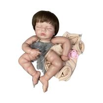 Kit De Boneca Reborn Pintada De 20 Polegadas LouLou Com Cabelo Enraizado E Corpo De Tecido, Peças Kit De Boneca Reborn Pintada De 20 Polegadas LouLou Com Cabelo Enraizado E Corpo De Tecido, Peças