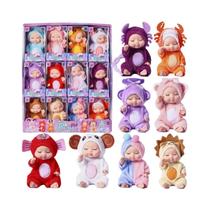 Kit De Bonecas Reborn Mini Constellations Para Dormir, 12 Peças, Bonecas Fofas E Adoráveis, Conjunto
