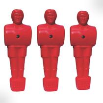 Kit de Boneco Jogador Para Pebolim 3 Unidades Kit de Boneco Jogador Para Pebolim 3 Unidades