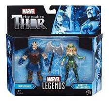 Kit De Bonecos Marvel Universe Executor E Encantor 11cm Thor