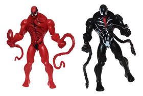 Kit De Bonecos Miniaturas Marvel Homem Aranha carnificina Venom