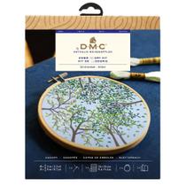 Kit de Bordado DMC Ponto Cruz Copa das Árvores Kit de Bordado DMC Ponto Cruz Copa das Árvores