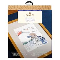 Kit de Bordado DMC Ponto Cruz Mochileiro Kit de Bordado DMC Ponto Cruz Mochileiro
