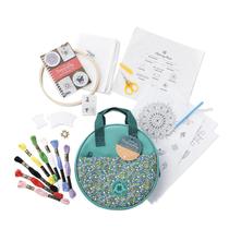 Kit de bordado Missouri Star Learn Stitch by Stitch Blue