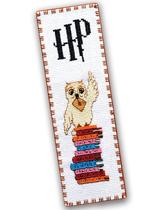 Kit de bordado personalizado. Design Hedwig The Owl Bookmark Kit de bordado personalizado. Design Hedwig The Owl Bookmark