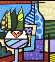 Kit De Bordar Completo: Tela Pintada Talagarça + Lã + Agulha + Manual...