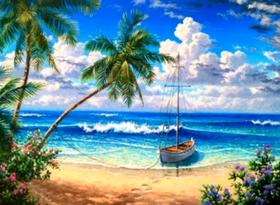 Kit De Bordar Completo: Tela Pintada Talagarça + Lã + Agulha + Manual...