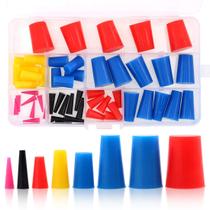 Kit de borracha de silicone de alta temperatura Plug Stopper Swpeet 50 unidades Kit de borracha de silicone de alta temperatura Plug Stopper Swpeet 50 unidades