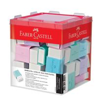 Kit De Borrachas Faber Castel Tons Pastel Com 24 Unidades - Faber-castell