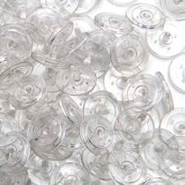 Kit De Botão De Pressão Tamanho 12 Com 100 Peças Em Plástico - Artamak
