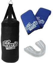 Kit de boxe infantil com saco de pancadas infantil + protetor bucal para muay thai e boxe